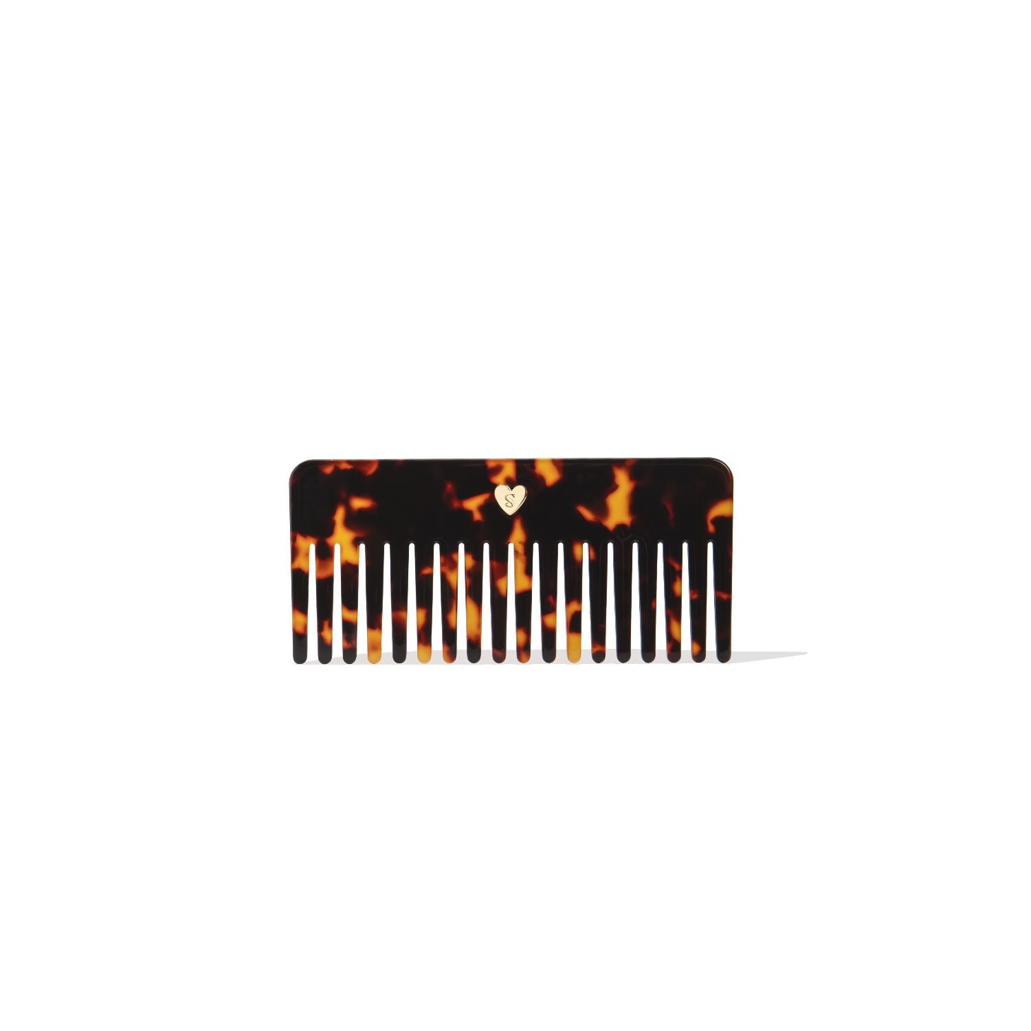 Silkie acetate detangler comb Caviar, imported from the UK