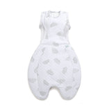 Purflo baby sleep bag 2.5 tog Cotton Clouds 0-4m, imported from the UK