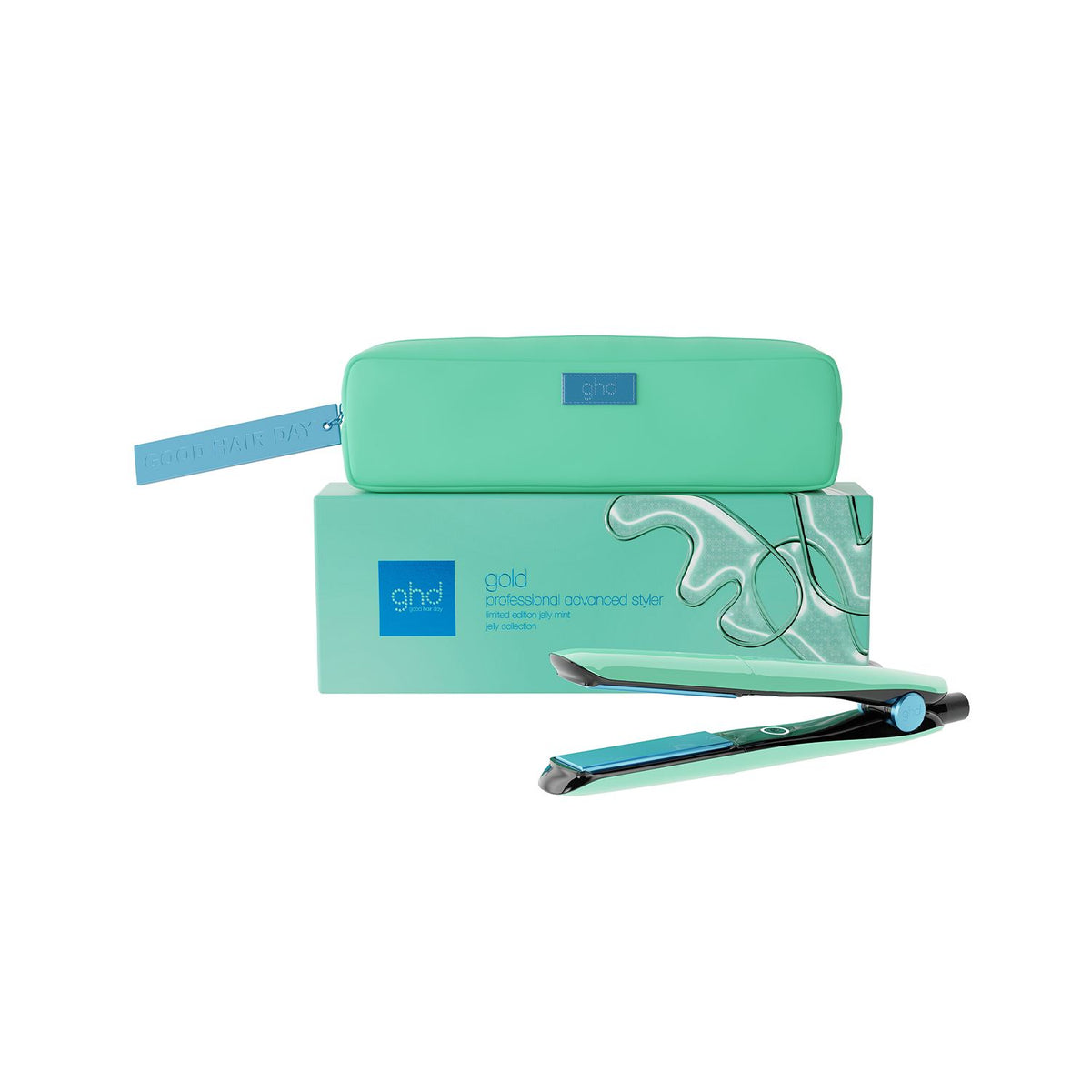 ghd Gold Jelly Mint hair straightener, UK version