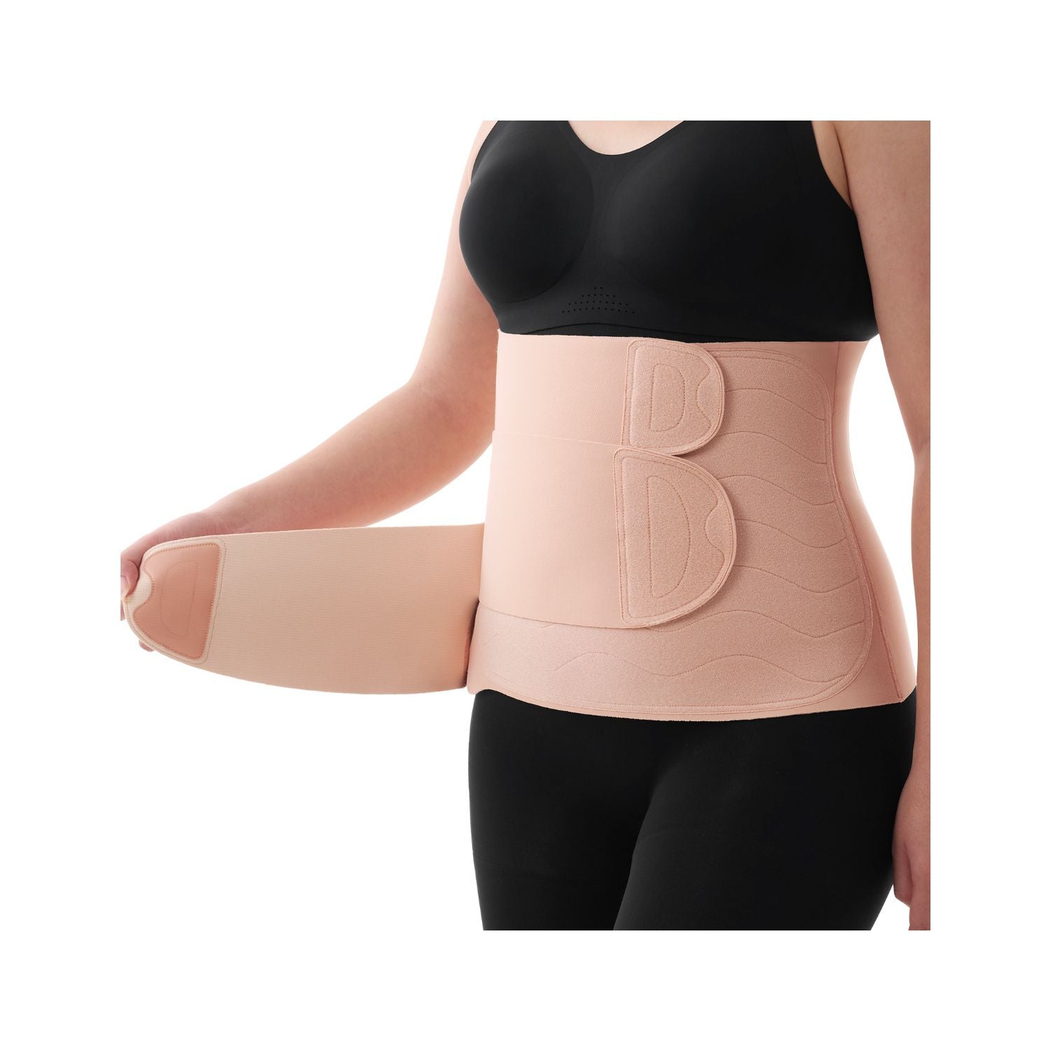 Momcozy Ergowrap Postpartum Belly Band - Oyster Pink - L