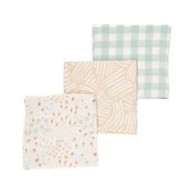 Boots Tutti Bambini Large Muslin Square Swaddles 3 Pack - Good Life- Buy online at McGrocer