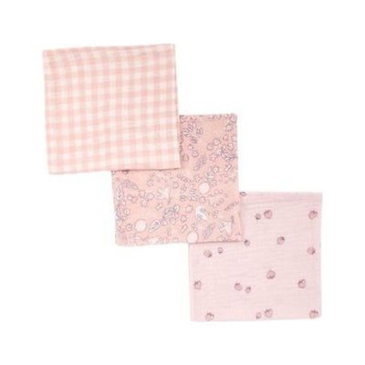 Boots Tutti Bambini Muslin Squares 3 Pack Tiny Tails Baby Muslin Squares 40 x 40 cm- Buy online at McGrocer