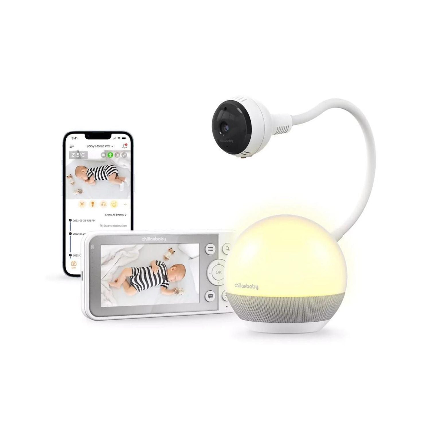 Chillax Giraffe 360 baby monitor, imported from the UK