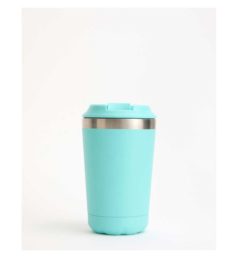 Chilly's pastel green 340ml reusable cup (British brand)