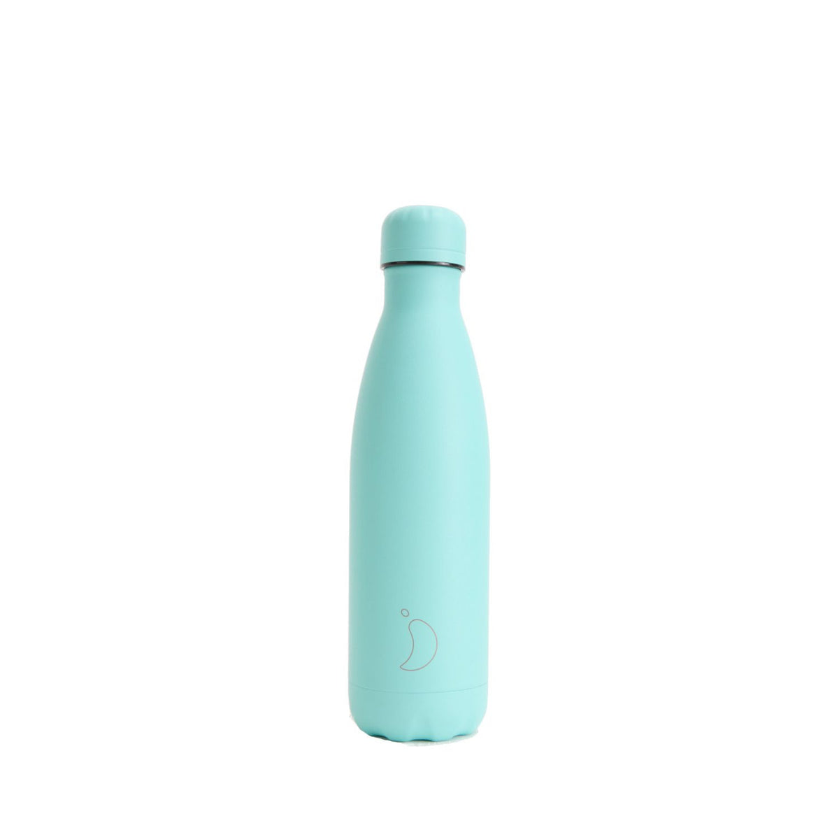 Chilly's 500ml pastel green reusable bottle - British product