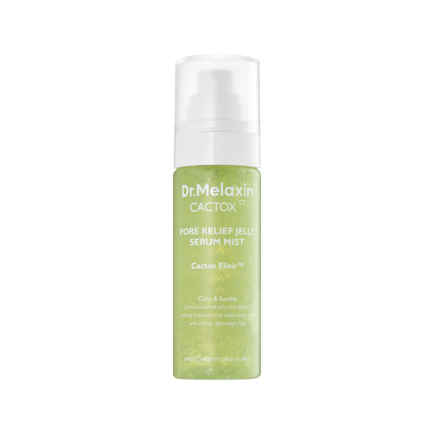 Dr.Melaxin Cactox Pore Relief Jelly Serum Mist 80ml (British brand)