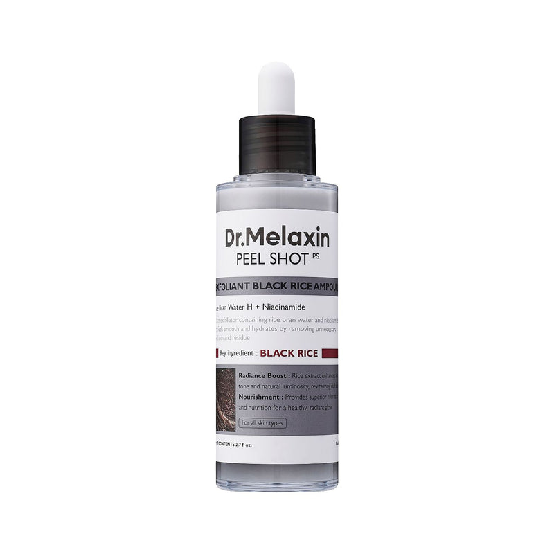Dr.Melaxin Peel Shot exfoliating ampoule 80ml, imported from the UK