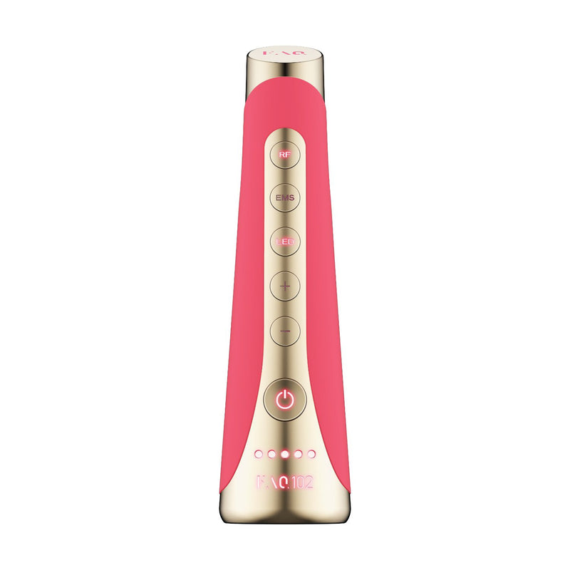 Foreo FAQ 102 pink ruby facial rejuvenation device, imported from the UK
