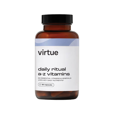 Boots Virtue Daily Ritual A-Z Vitamins Multivitamin and Mineral Supplement 60 Capsules- Buy online at McGrocer