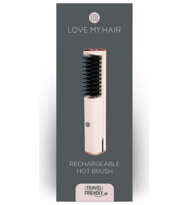 Love My Hair hot brush pink - British product