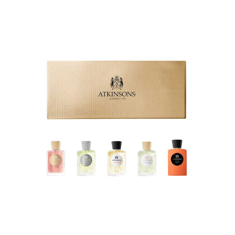 Atkinsons Fresh Delights mini fragrance set 5x1.2ml, UK version