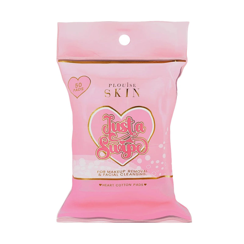 P.Louise heart-shaped cotton pads 50 count, UK version