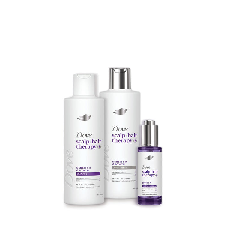 Dove Density and Growth Haircare Regime Bundle (British brand)