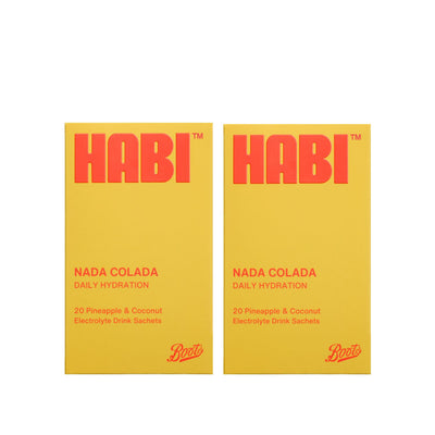 Boots HABI Nada Colada Electrolyte Powder Bundle 40 Sachets- Buy online at McGrocer