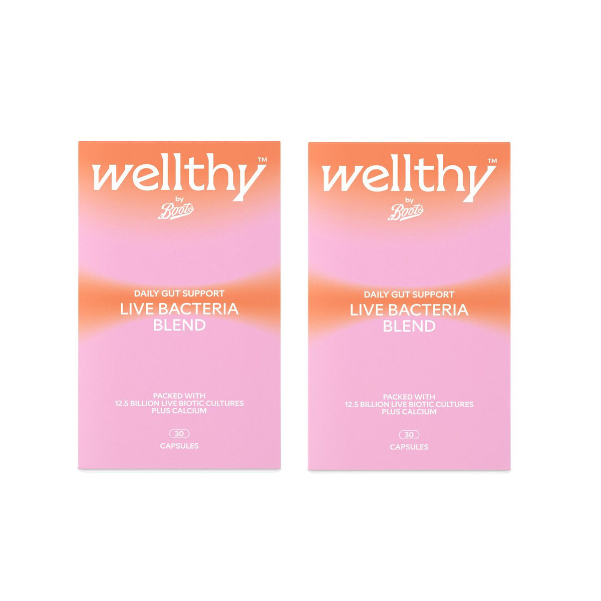 Boots live bacteria 60 capsule bundle (British brand)