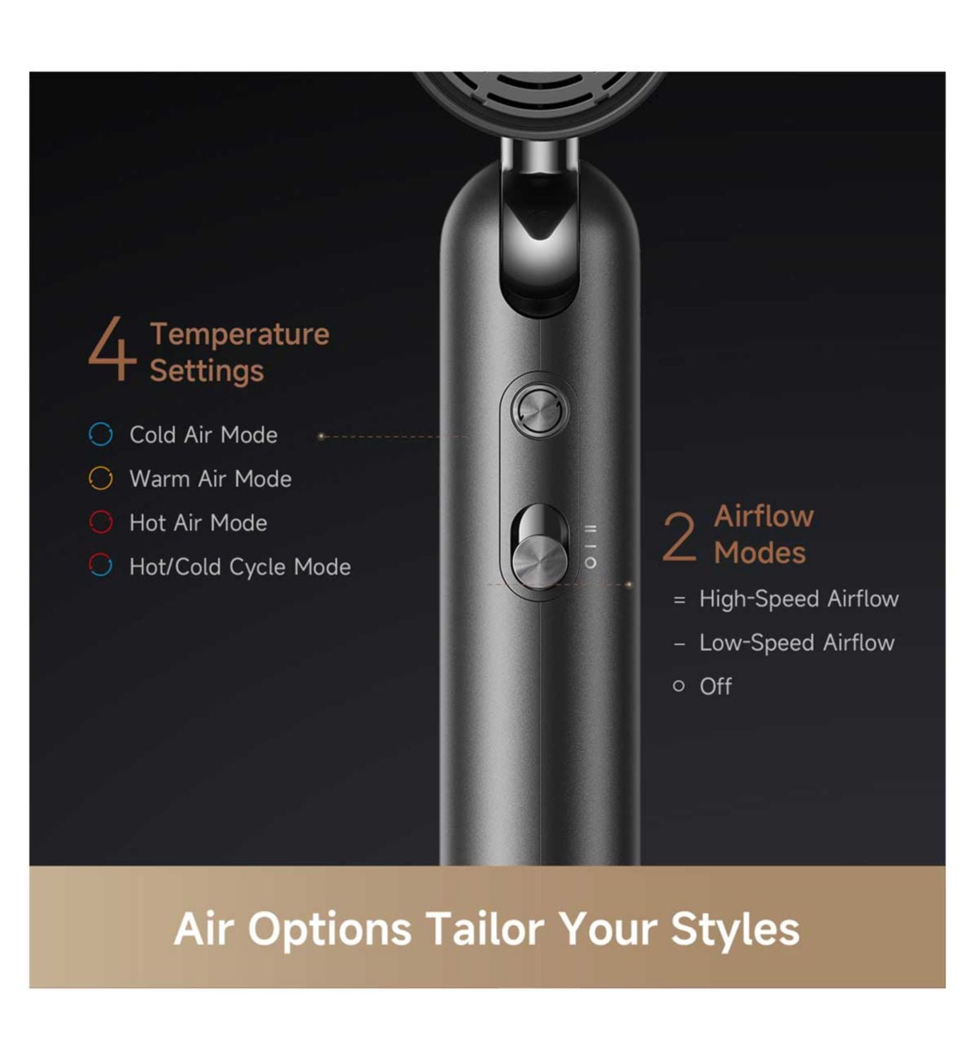 Dreame Pocket Uni hair dryer (British brand)