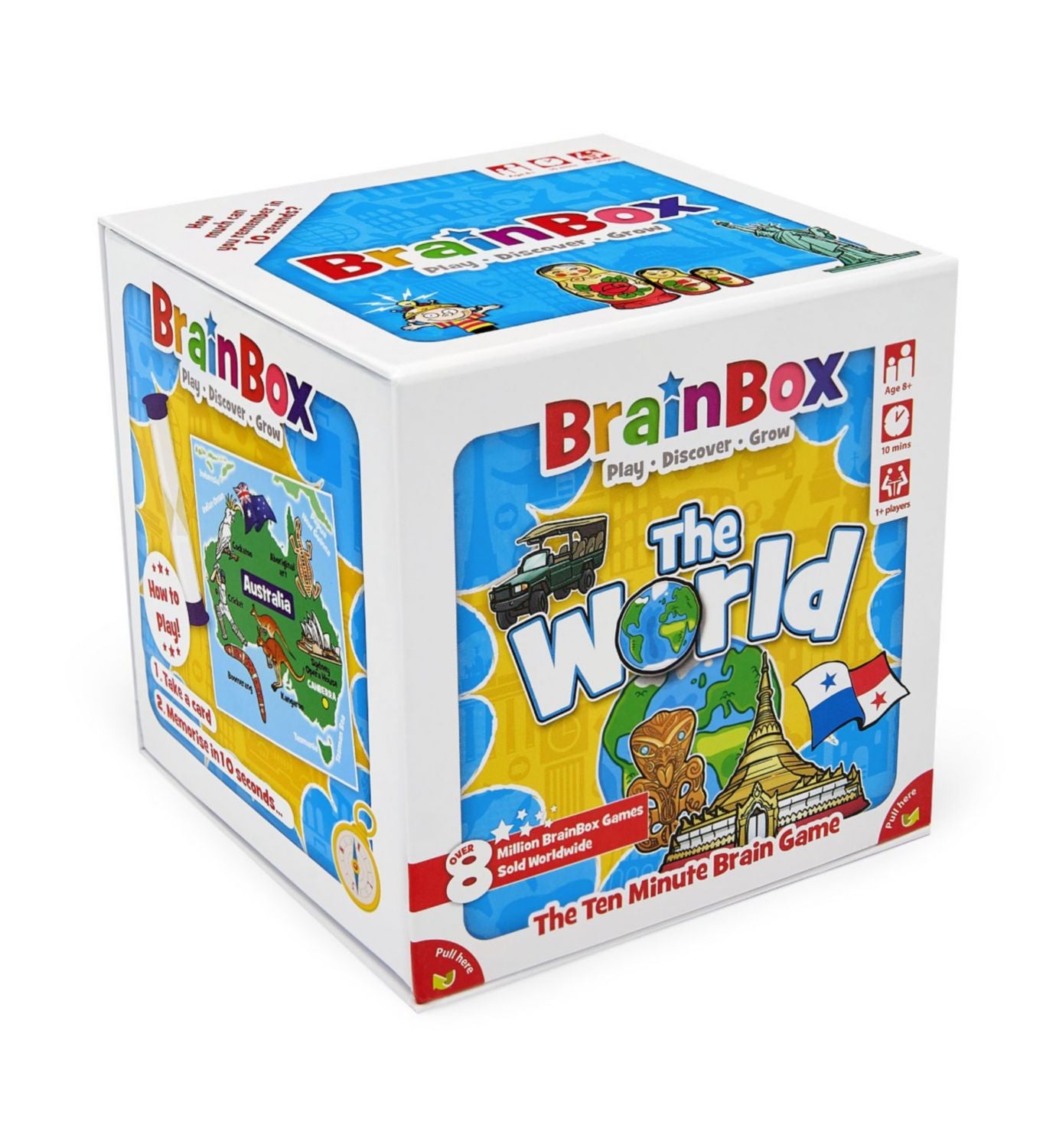 Asmodee Brainbox The World board game (British brand)