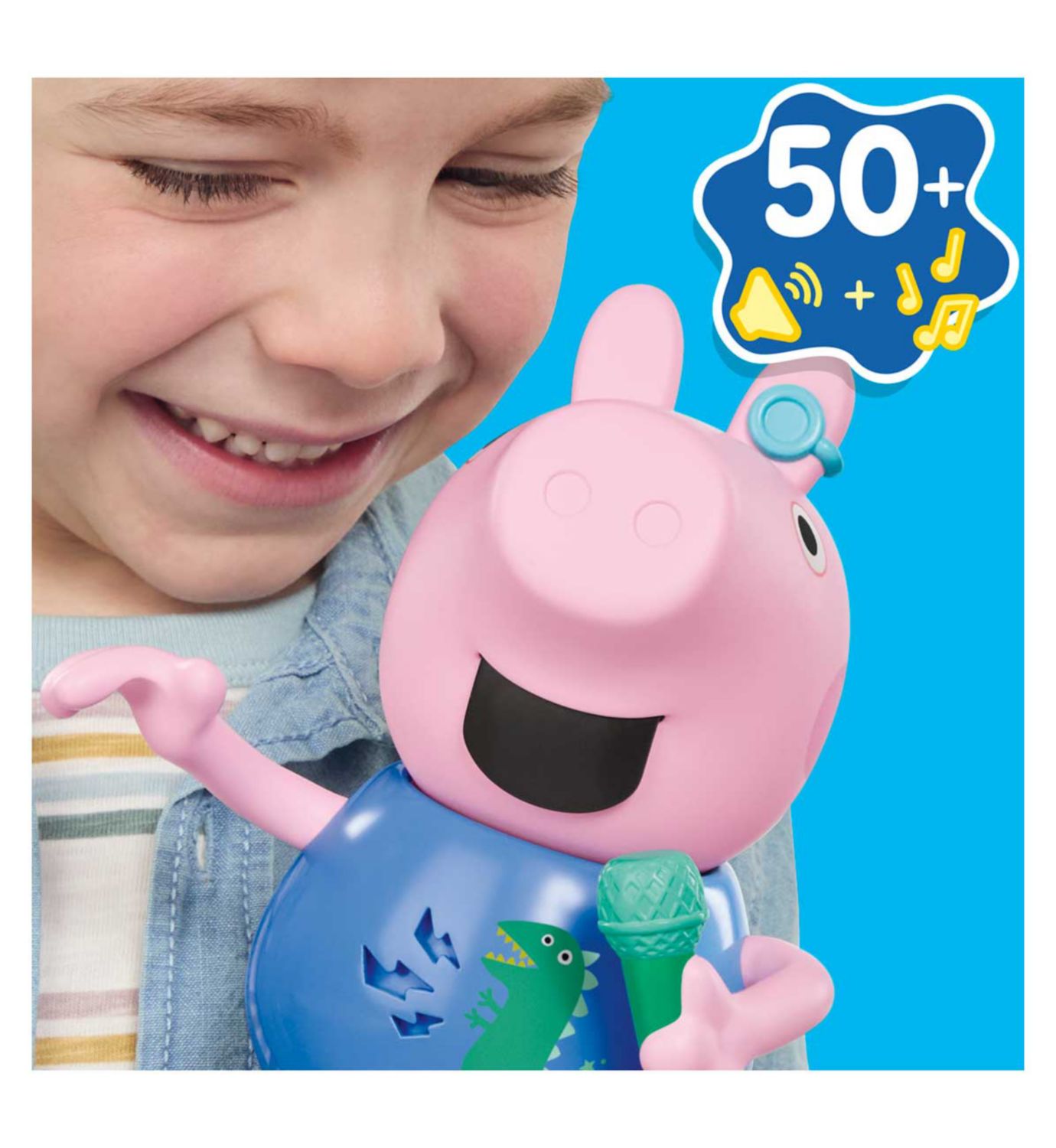 Hasbro Peppa Pig Joke & Sing George interactive toy (British brand)