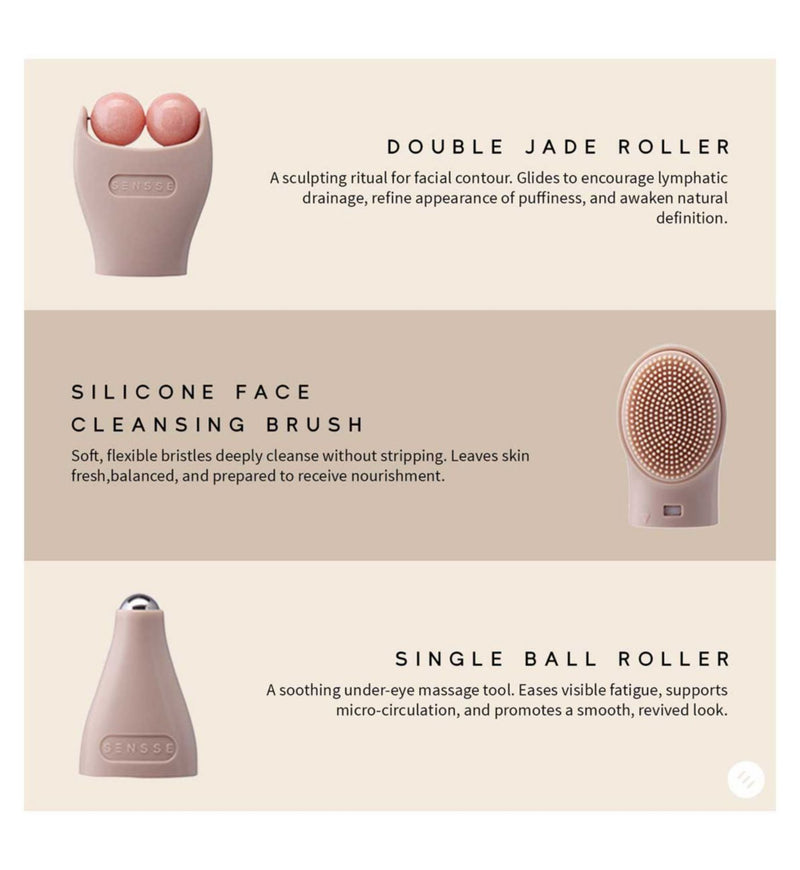 Sensse Derma10 Skincare Kit multi-head system (British brand)