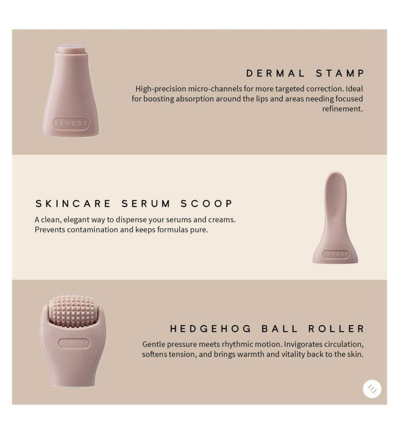 Sensse Derma10 Skincare Kit multi-head system (British brand)