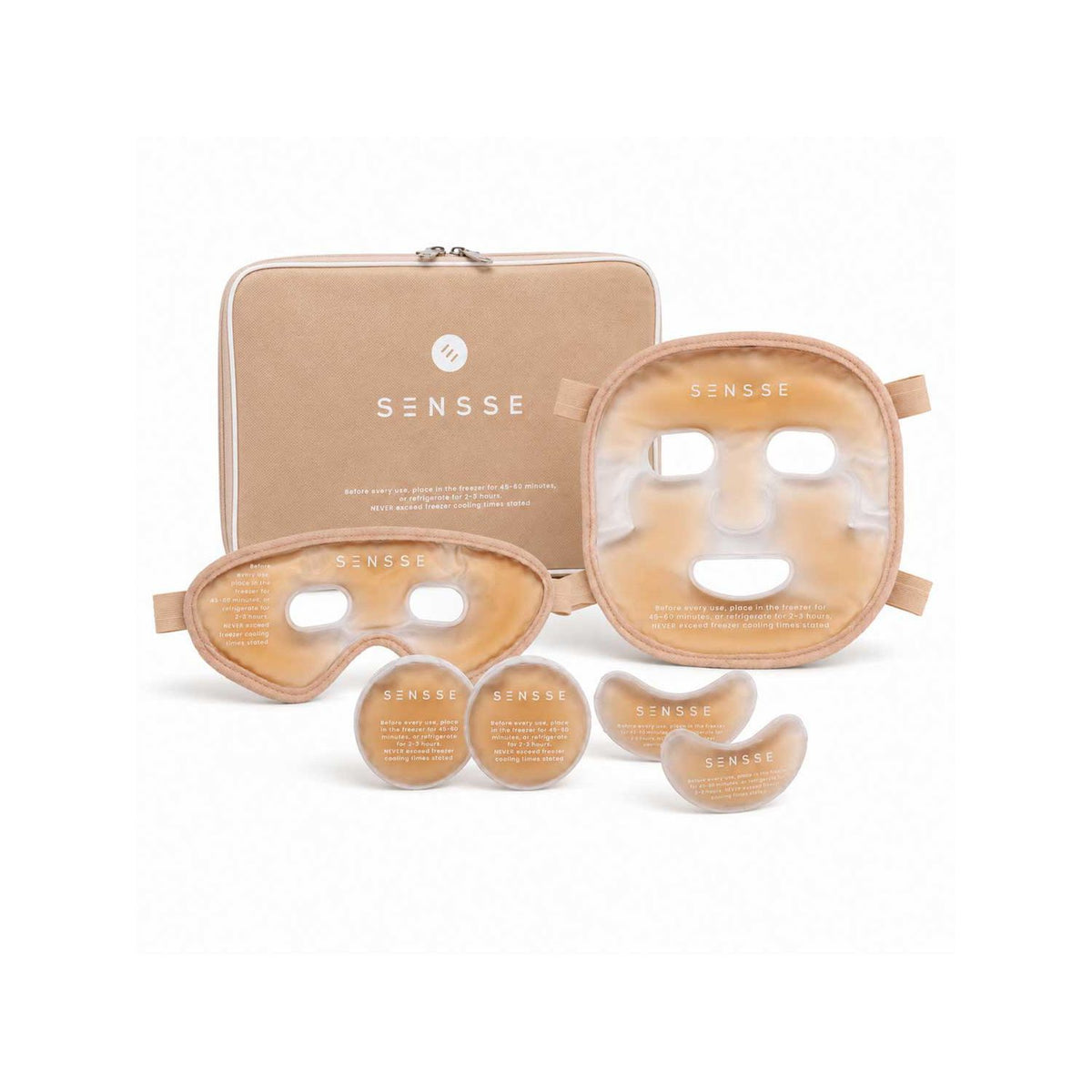 Sensse Glacial Glow cooling mask set 520g, UK version