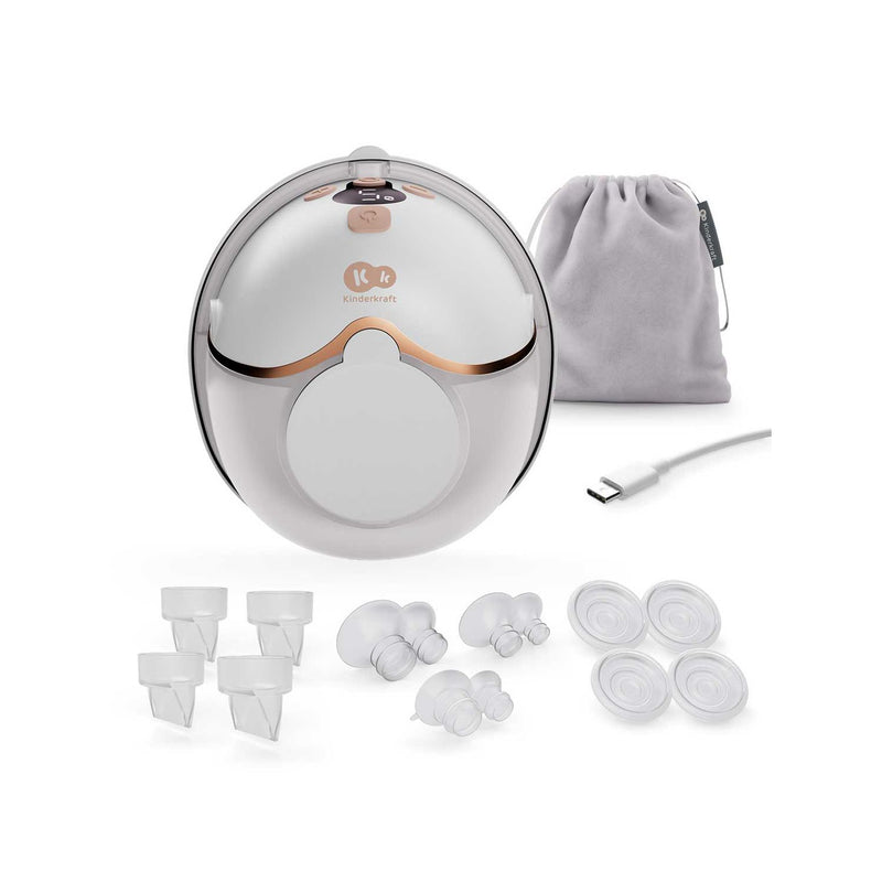 Kinderkraft single electric wearable breast pump - British product