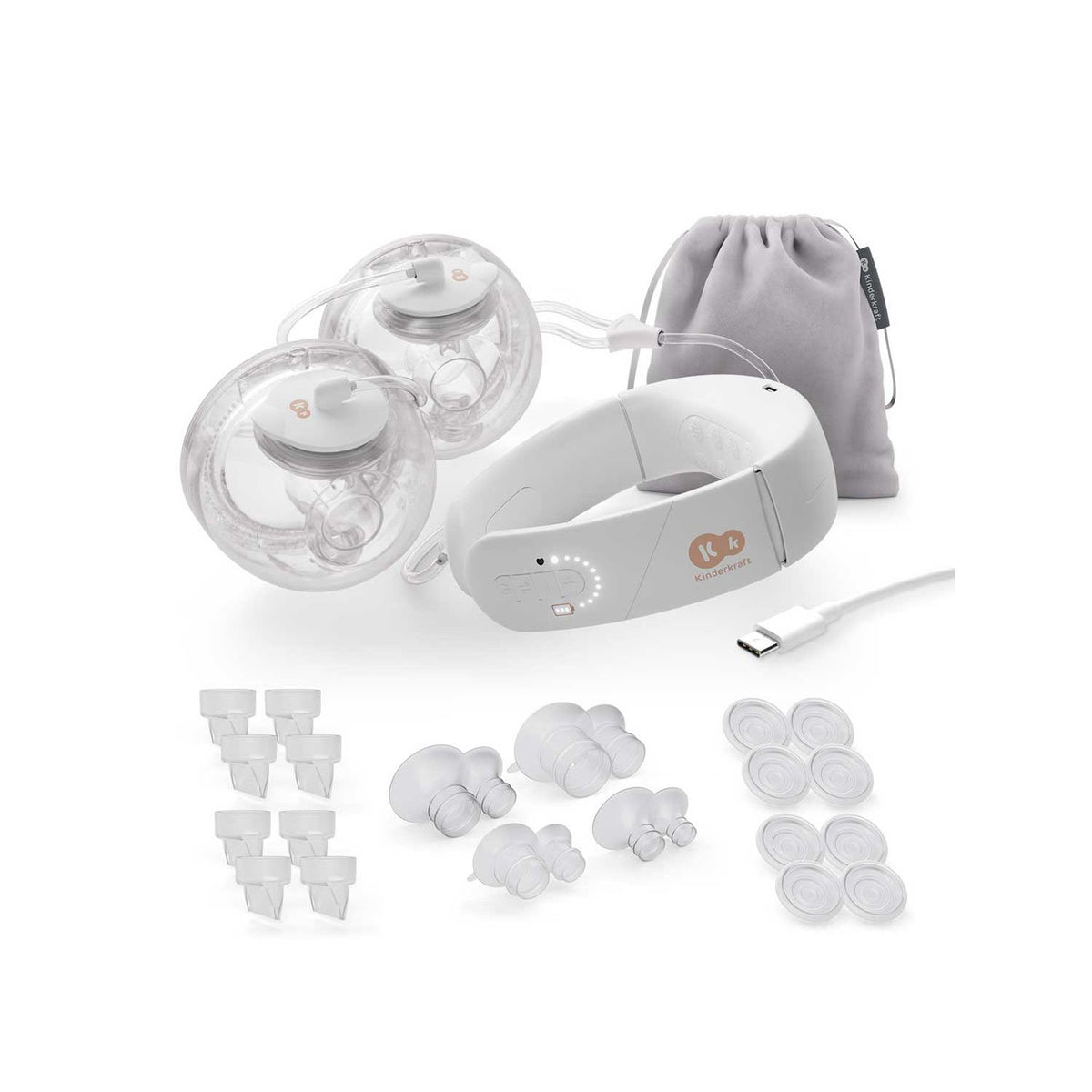 Kinderkraft Gentlenest double electric breast pump, imported from the UK