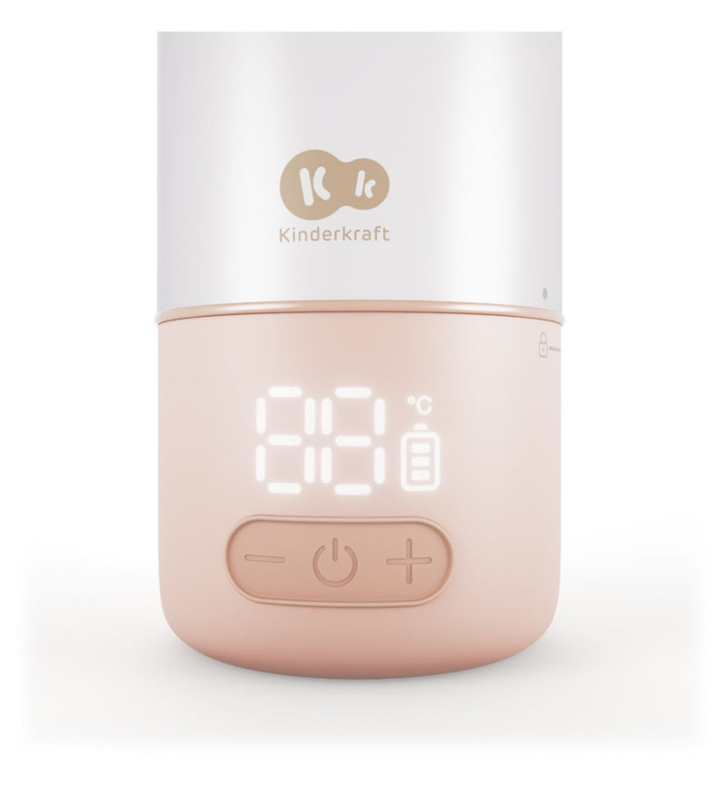 Kinderkraft GAJA portable bottle warmer beige 500ml (British brand)