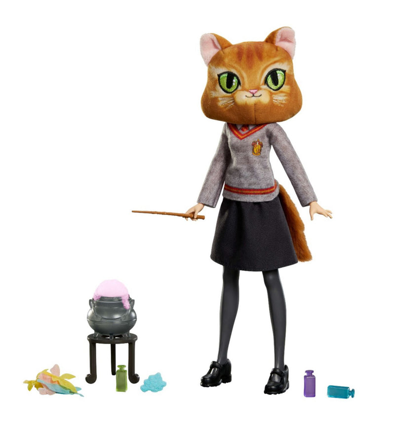 Mattel Harry Potter Hermione doll Polyjuice Potions playset (British brand)