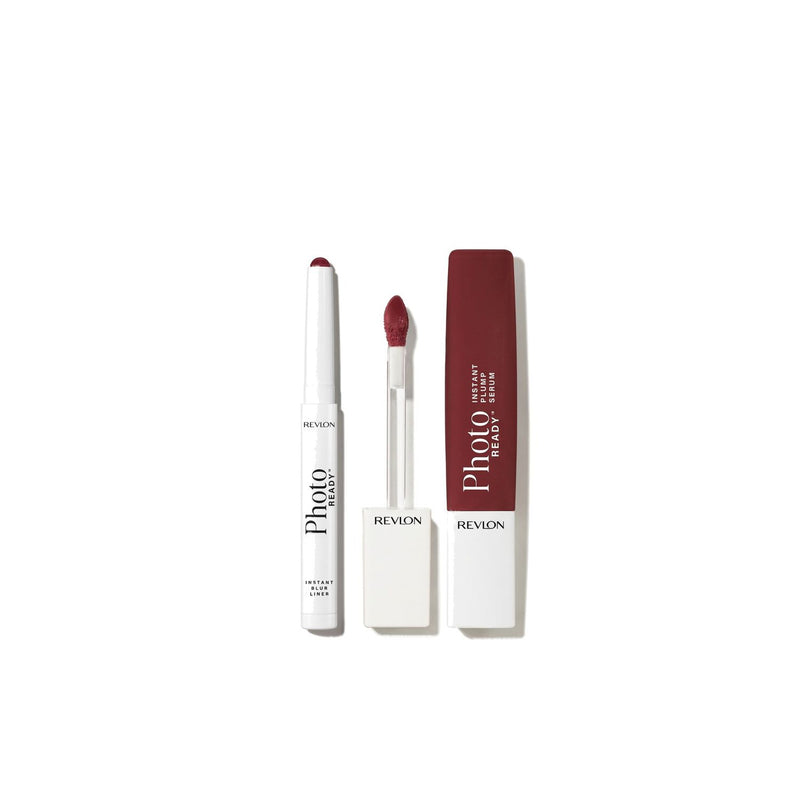Revlon Plum Brown lip liner and gloss set, imported from the UK