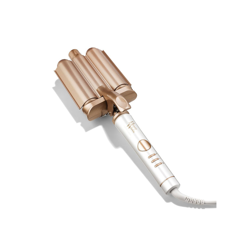 Beauty Works Jumbo Waver triple barrel hair waver, imported from the UK