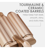 Beauty Works Jumbo Waver triple barrel hair waver, imported from the UK