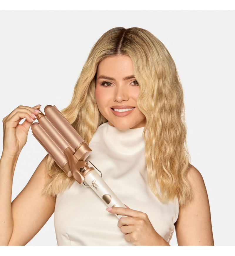Beauty Works 25mm Triple Barrel Waver - British product