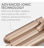 Beauty Works 25mm Triple Barrel Waver - British product