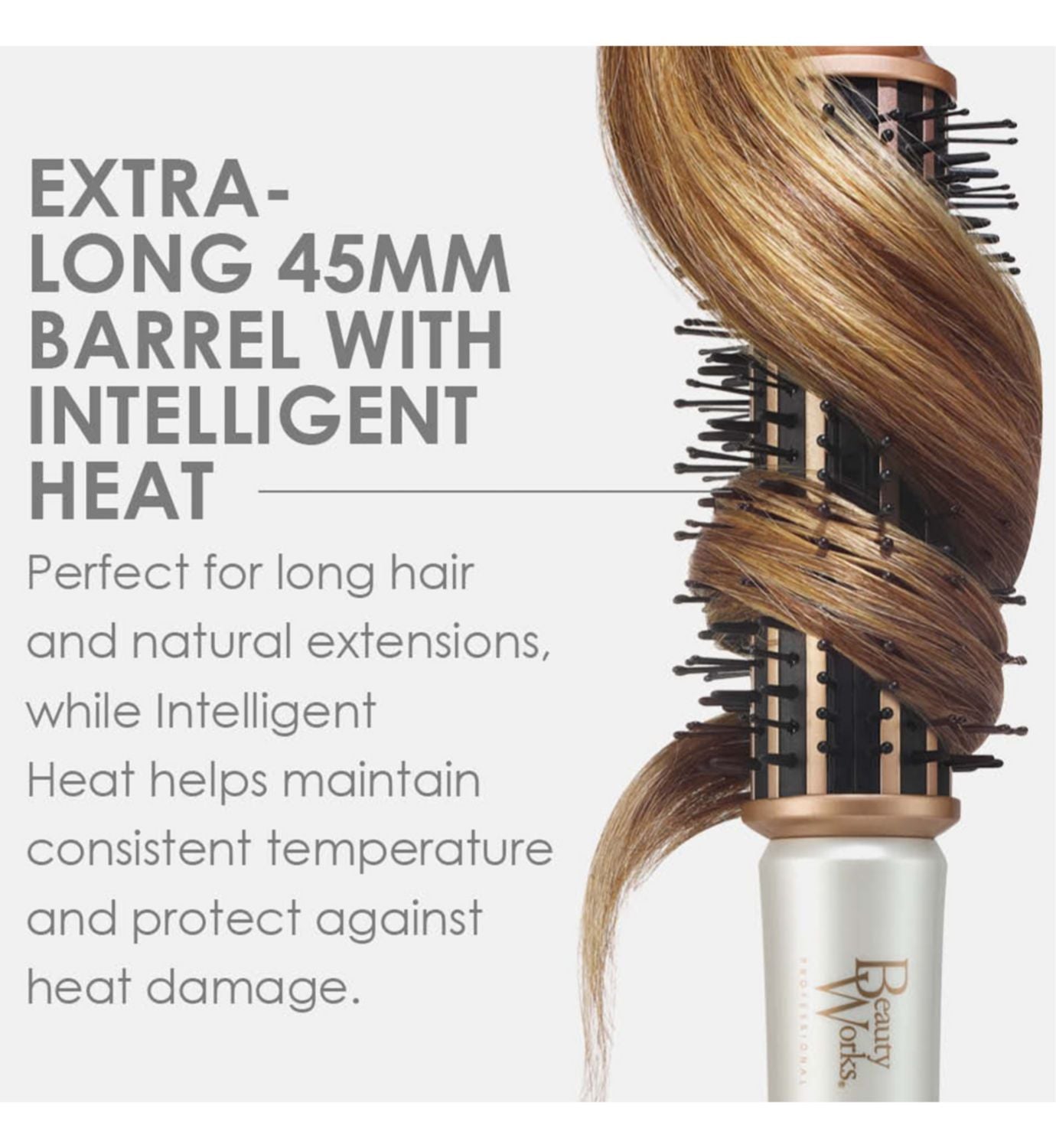 Beauty Works XXL Volume hot brush, imported from the UK