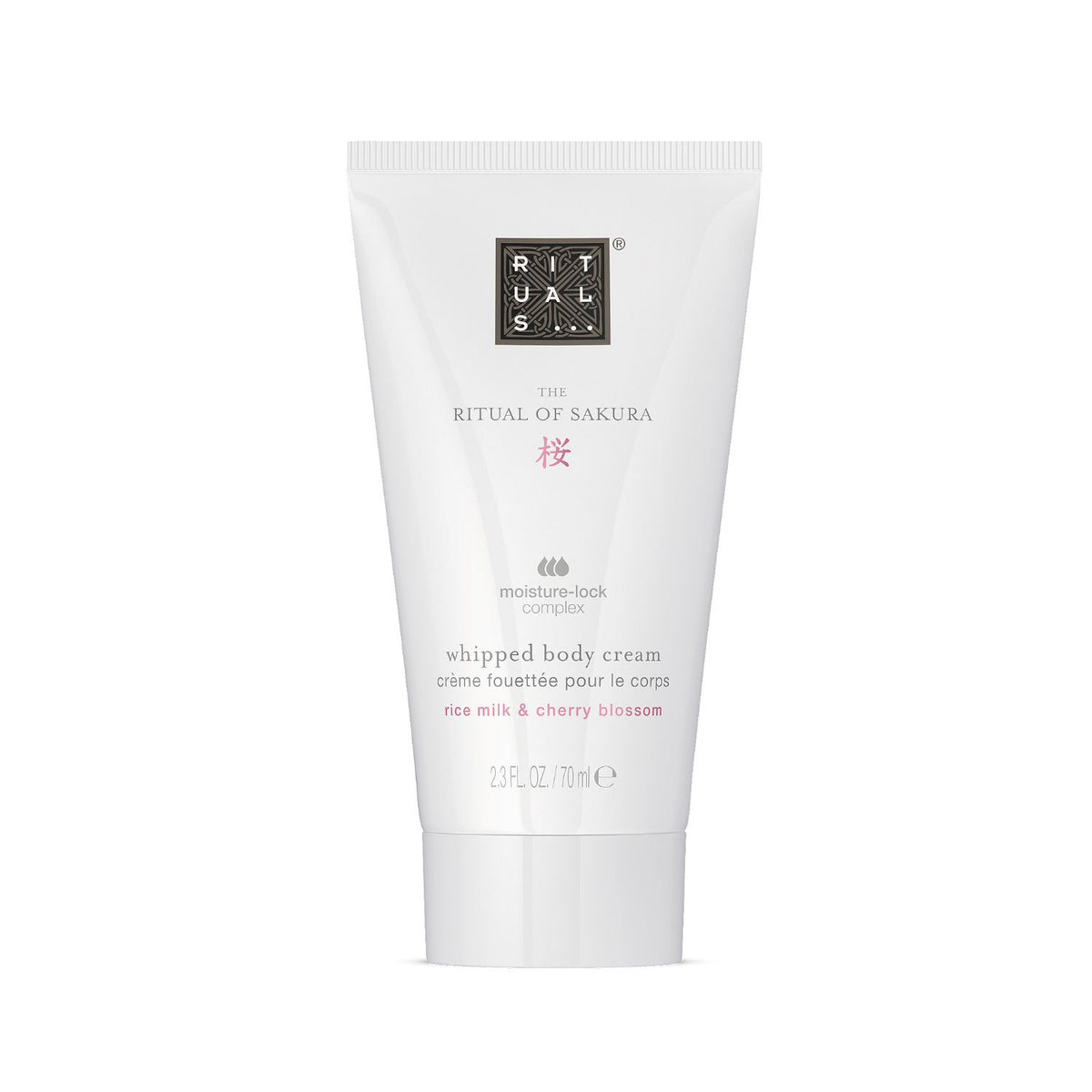 Rituals body cream Cherry Blossom & Rice Milk 70ml, UK version