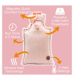 Cozy UNA rechargeable hot water bottle, UK version