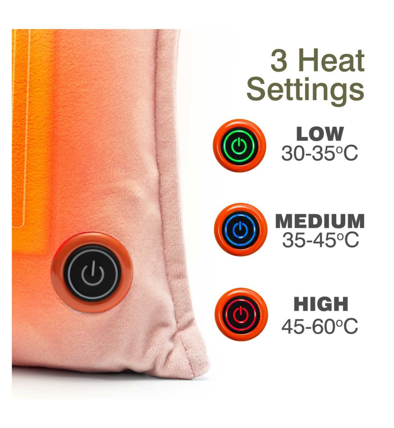 Cozy UNA rechargeable hot water bottle, UK version