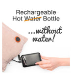 Cozy UNA rechargeable hot water bottle, UK version