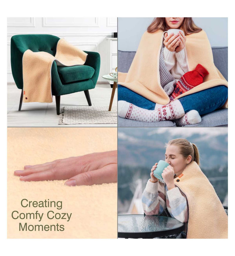 Cozy Jorv heated throw seat cover with power bank - British product