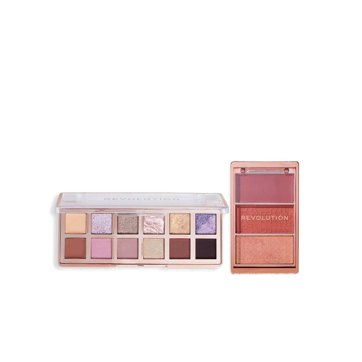 Revolution makeup palette duo Enchanted Rose, UK version