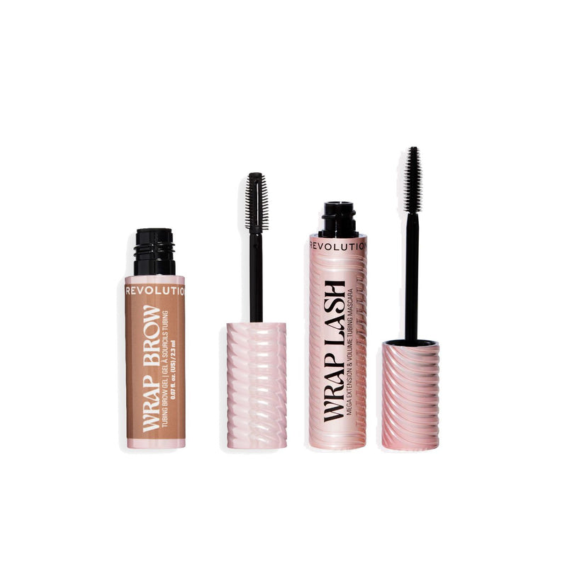 Revolution Wrap Duo in Black and Medium Brown, imported from the UK