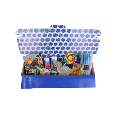 Boots Hampers Of Distinction Dinosaur Gift Box - Chocolate, Sweets and Biscuit Hamper- Buy online at McGrocer