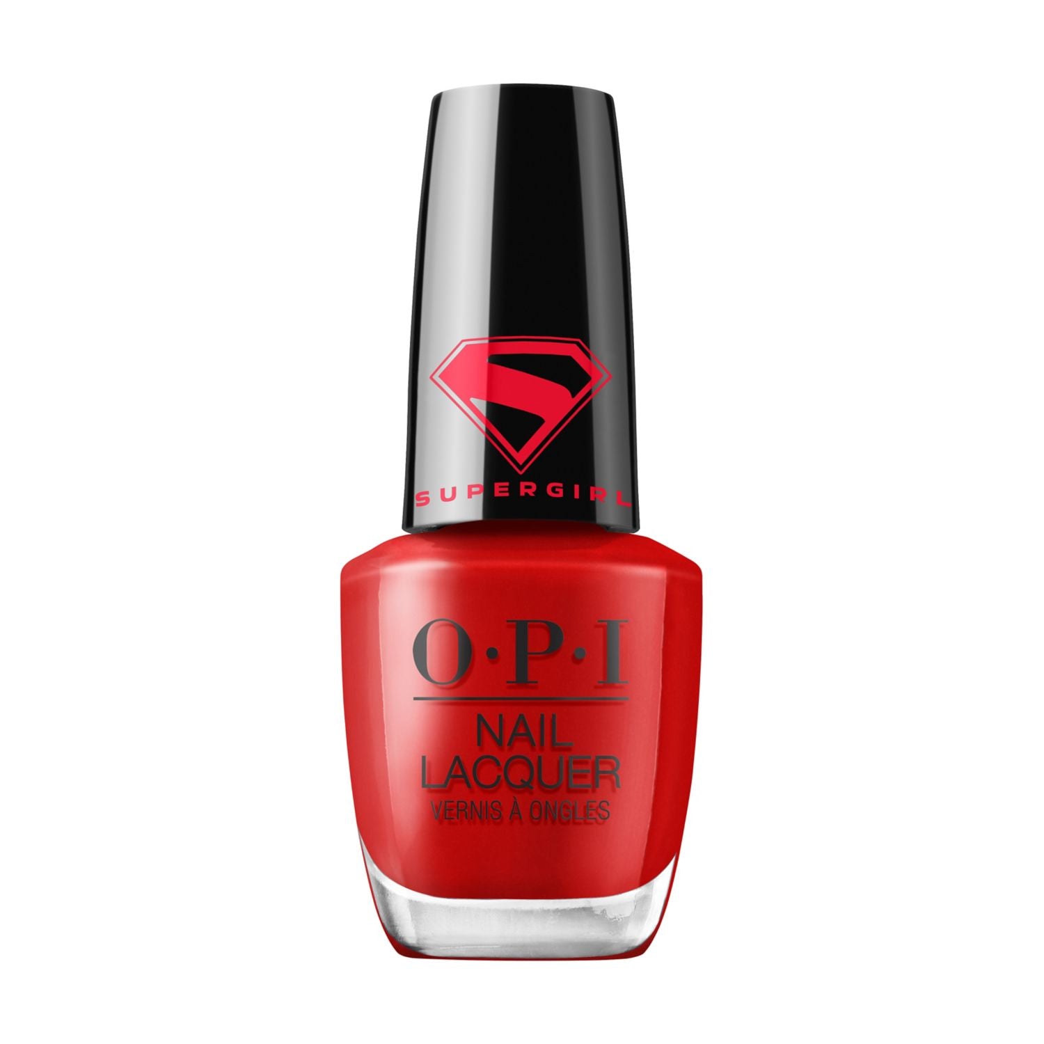 OPI SUPERGIRL nail lacquer Cape It Real red 15ml, imported from the UK