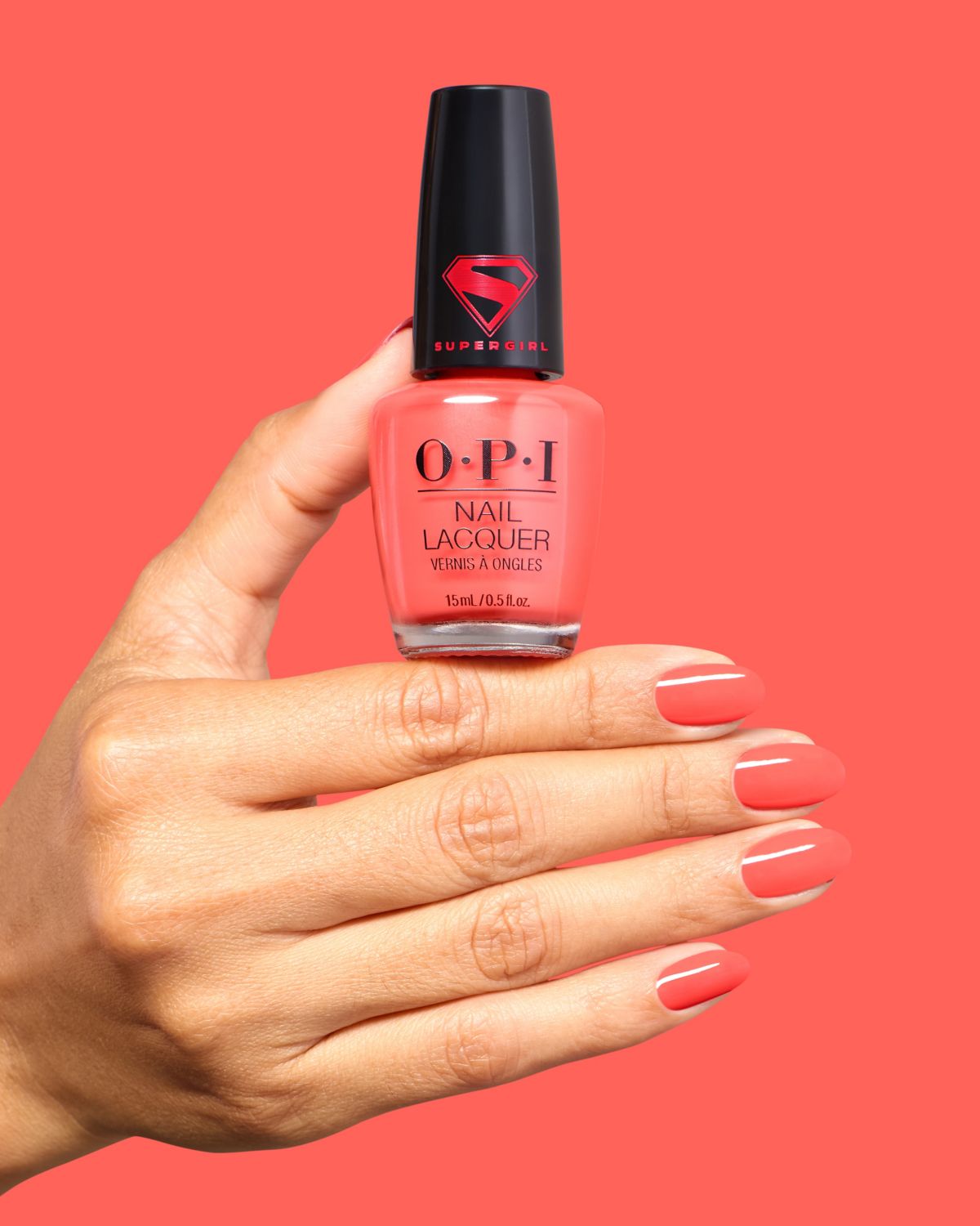 OPI x SUPERGIRL Heat Vision nail lacquer 15ml - British product