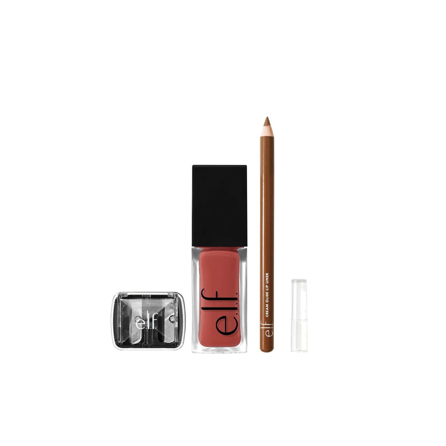 e.l.f. Glow Reviver Lip Oil bundle Giving Guava (British brand)