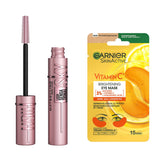 Maybelline Sky High mascara and Garnier eye mask bundle (British brand)