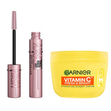 Maybelline Garnier beauty bundle with mascara and cream - British product