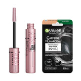 Maybelline mascara 7.2ml and Garnier eye mask 5g bundle (British brand)