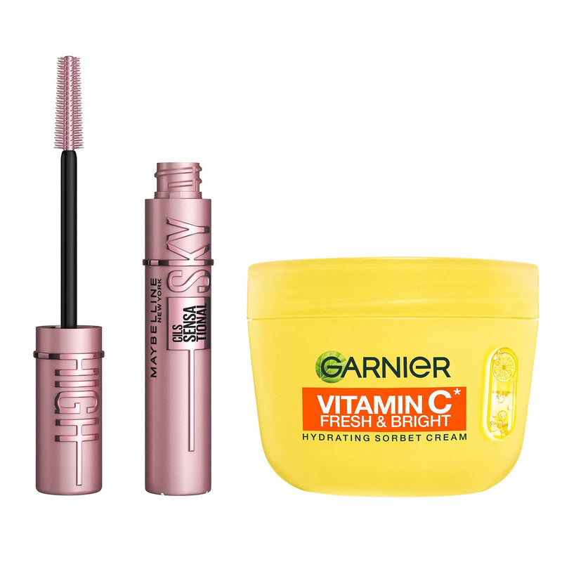 Maybelline Lash Sensational and Garnier Vitamin C bundle - British product